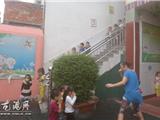 云岩社区组织学校师生开展消防应急演练