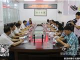 丁振俊在企业调研工业经济发展工作