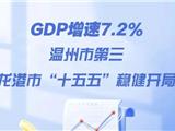 GDP增速7.2%，温州市第三！龙港市“十五五”稳健开局！