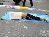 龙港一弱智男子从7楼坠落身亡
