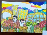 童心童画同畅想——龙港市“画说我心中的小学”主题画展