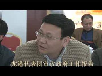 龙港代表团审议政府工作报告3