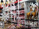 圣诞临近  节日装饰品销售火爆