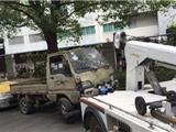龙港交警队及时清理“僵尸车”