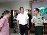 陈显宏到龙港医院检查征兵体检工作