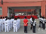 龙港镇第二届全民健身运动会毽球比赛开赛