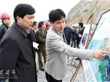 副市长任玉明来龙港调研江南海涂围垦造地工程