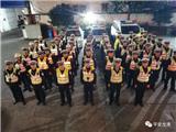 集结近百名警力！龙港公安交警开展渣土车专项整治行动