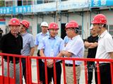 魏中梁率队来龙港开展县重点建设项目专题监督活动