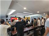 学思想 当先锋 促践行|龙港新城开展7月份主题党日夜学活动