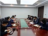 温州市退役军人事务局党组书记阮云富一行到龙港市社会事业局指导工作