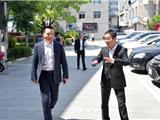郑建忠到龙港市委宣传统战部调研