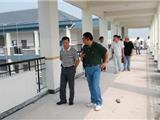 县人大代表视察金乡四小在建工程