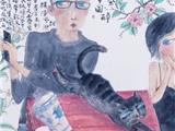 龙港人黄国想：用写意水墨配古诗词并衍生出文创国潮风