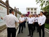 省政协副主席周国辉来龙港调研美丽大花园建设