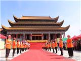 龙港善愿寺举行大雄宝殿落成典礼