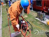 温州成功对高压线进行带电水冲洗 全省首例