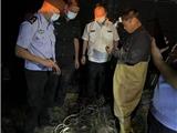 龙港一男子在新城水域电鱼被抓