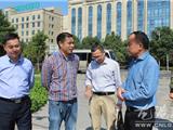 陈为来督查工业用地及招商引资项目工作