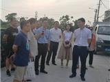 市委组织部调研龙港镇党建示范带建设工作