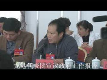 龙港代表团审议政府工作报告8