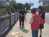 龙港市新城联合党委开展禁渔巡查暨文明宣传活动