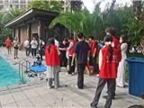 龙港市新城联合党委：文明宣传进小区 防溺护安促创建