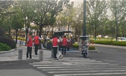 龙港新城开展交通秩序文明专项整治行动