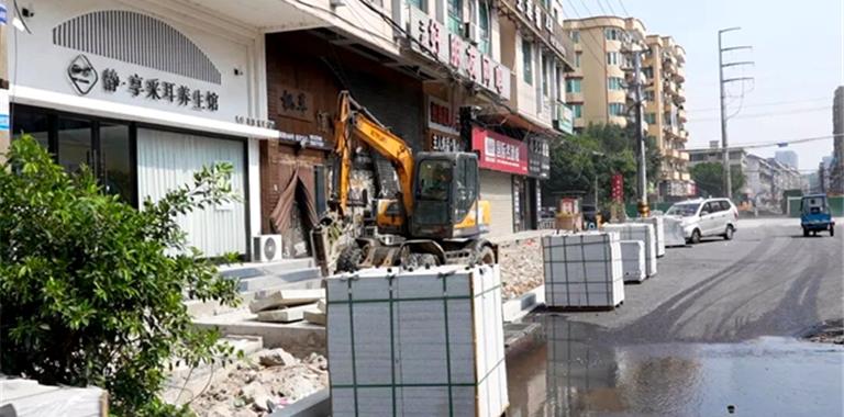 龙港西城路改造进度来了→