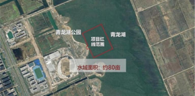 龙港青龙湖公园水上休闲(水域约80亩)、...