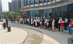 龙港新城：联合消防演练 助力文明建设