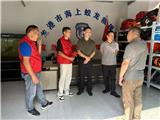 关爱一线救援，传递慈善温度｜龙港市慈善总会走访慰问救援慈善义工队