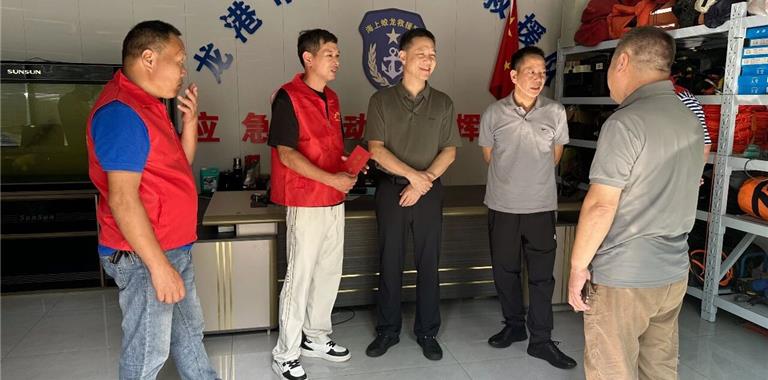 关爱一线救援，传递慈善温度｜龙港市慈...