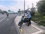 龙港：聚力整治人行道停车秩序 精细治理还路于民